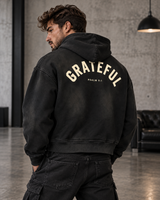 KOG Grateful Men’s Oversized Hoodie – Psalm 9:1